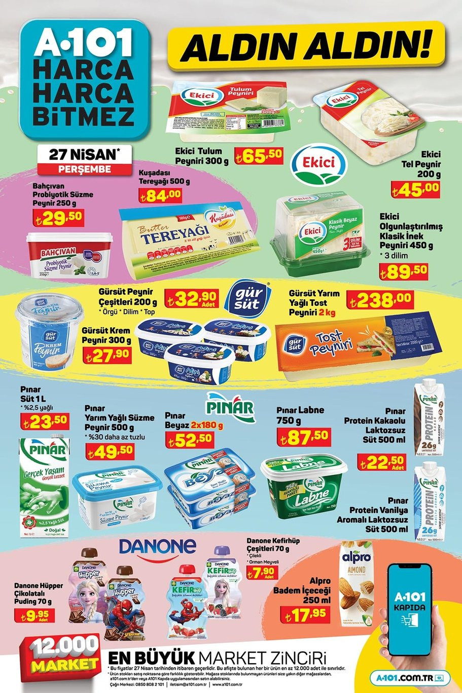 A101 Aktüel Kataloğu 27 Nisan