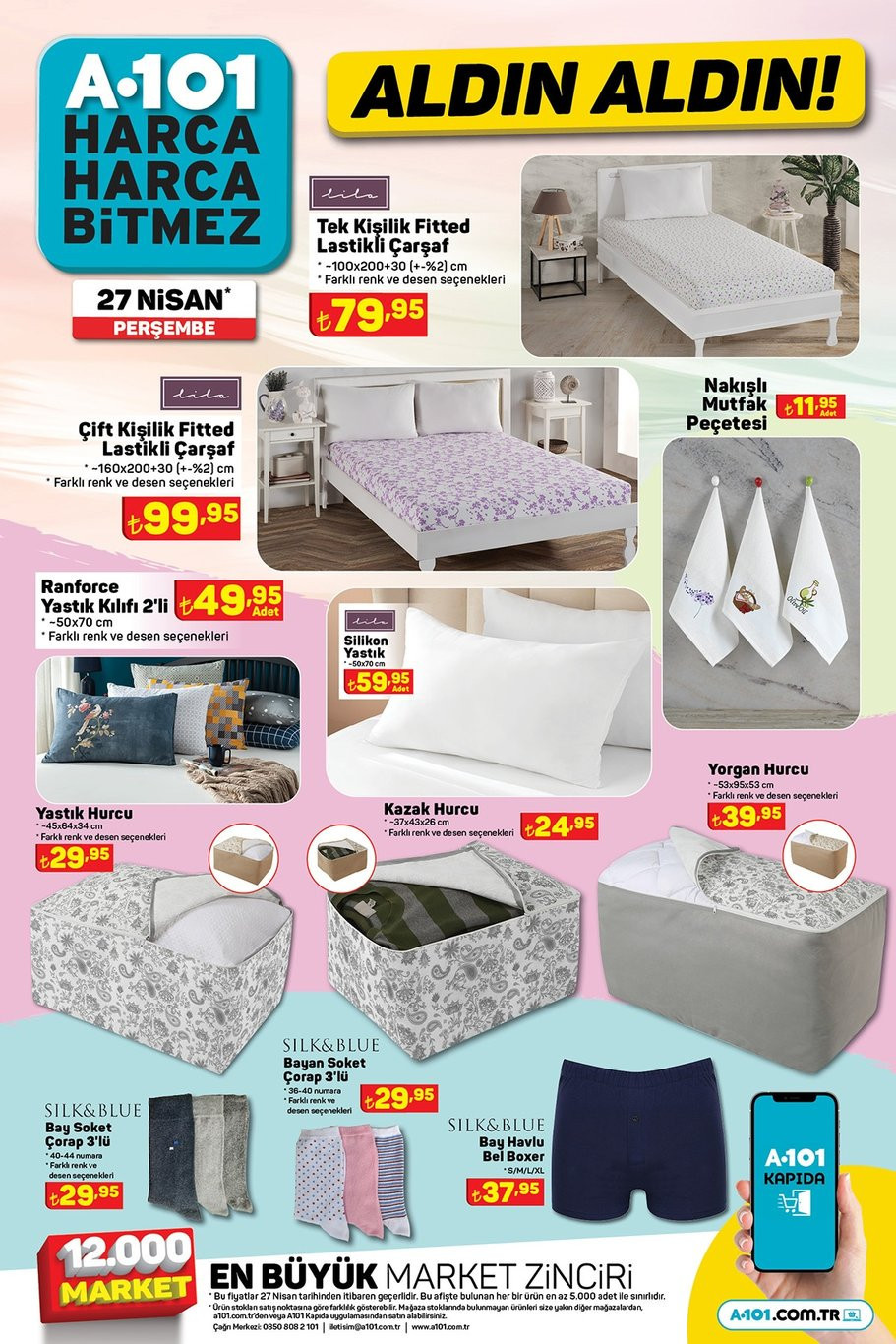 A101 Aktüel Kataloğu 27 Nisan