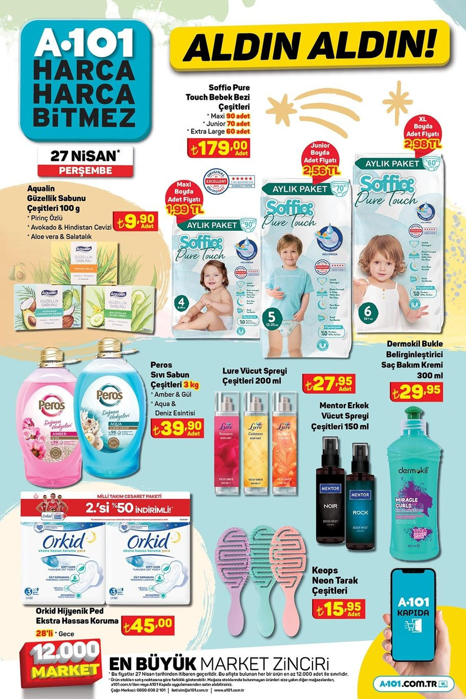A101 Aktüel Kataloğu 27 Nisan
