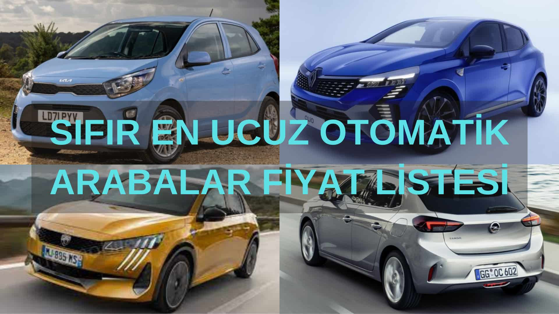 Türkiye'de satılan en ucuz otomatik vitesli arabalar hangileri? İşte detaylar...