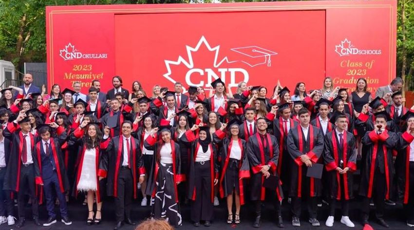 55 öğrenci çift diplomayla mezun oldu