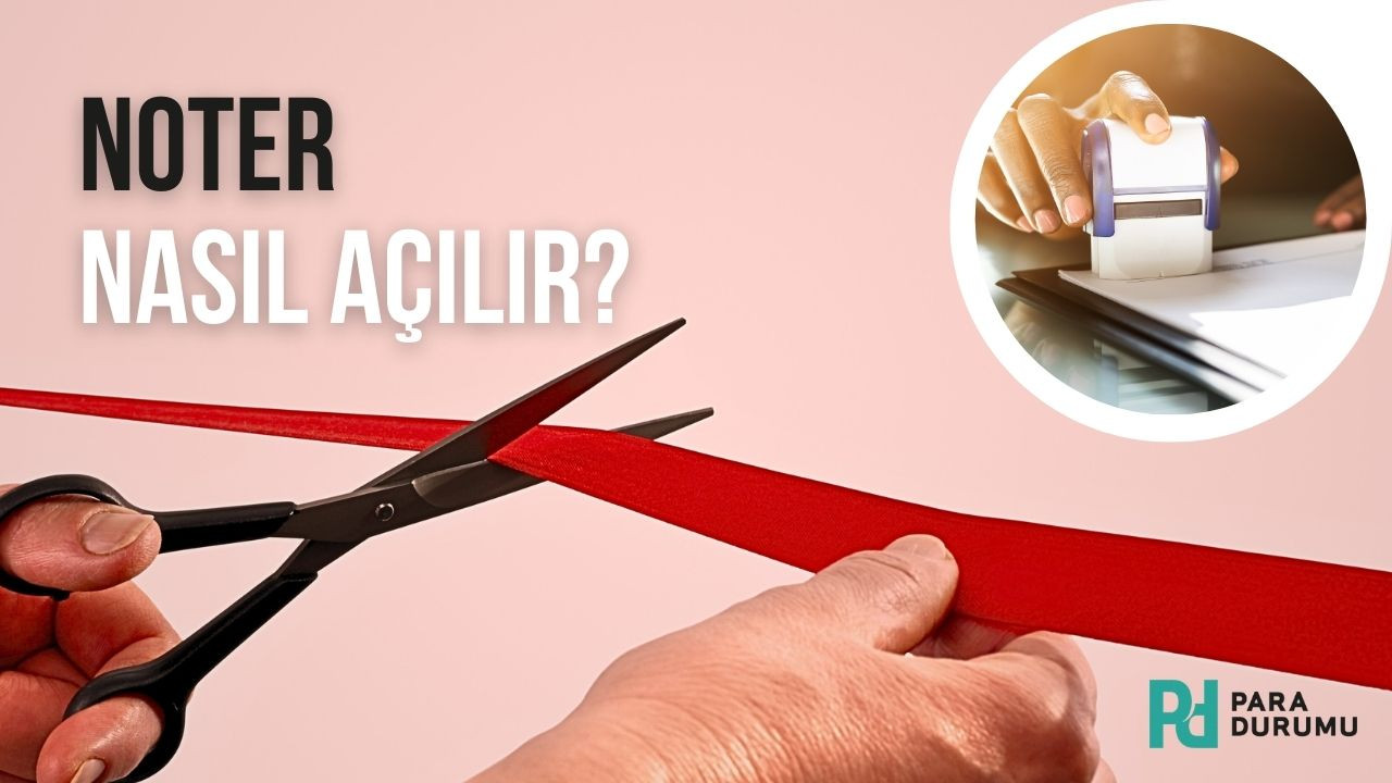 Noter nasıl açılır?