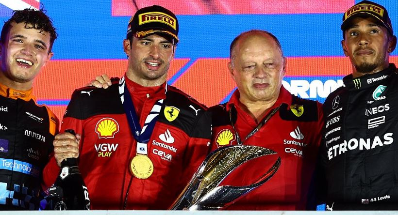Formula 1’de seri bozuldu! Yarışı Ferrari pilotu kazandı
