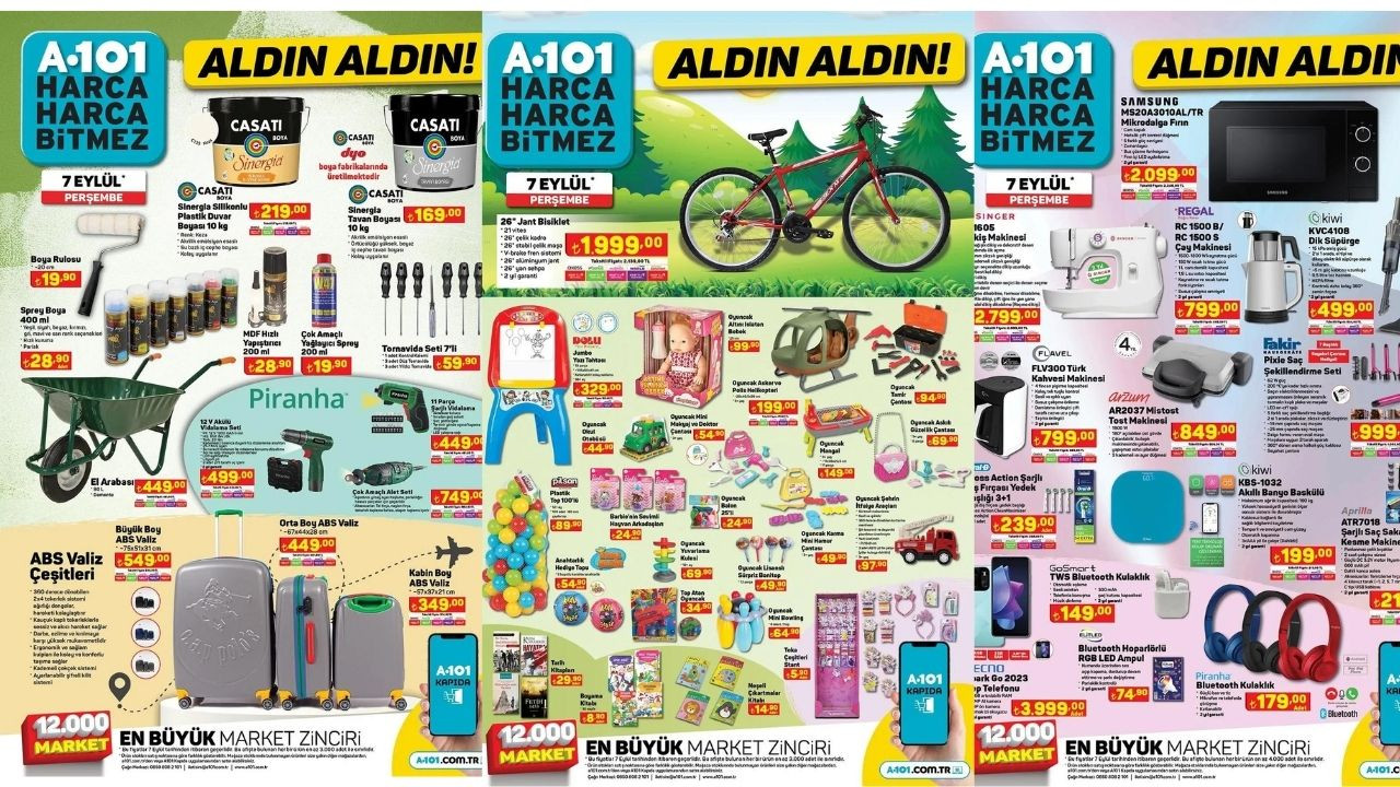 Haftaya A101'e Toshiba QLED Akıllı Televizyon ve Tecno Spark Go 2023 Geliyor! 