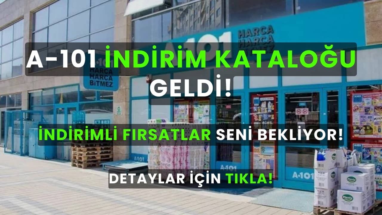 A101 İndirim Kataloğu: Hangi ürünler geliyor?