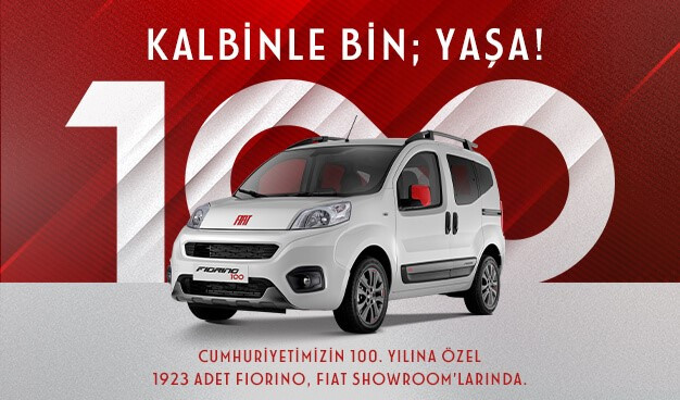 Fiat Fiorino’da 100. yıl coşkusu! Satışa sunulan özel seride Türk Bayrağı vurgusu…