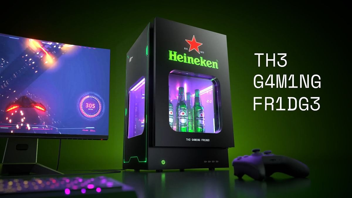 Bira markası Heineken bira soğutan bilgisayar kasası çıkarttı