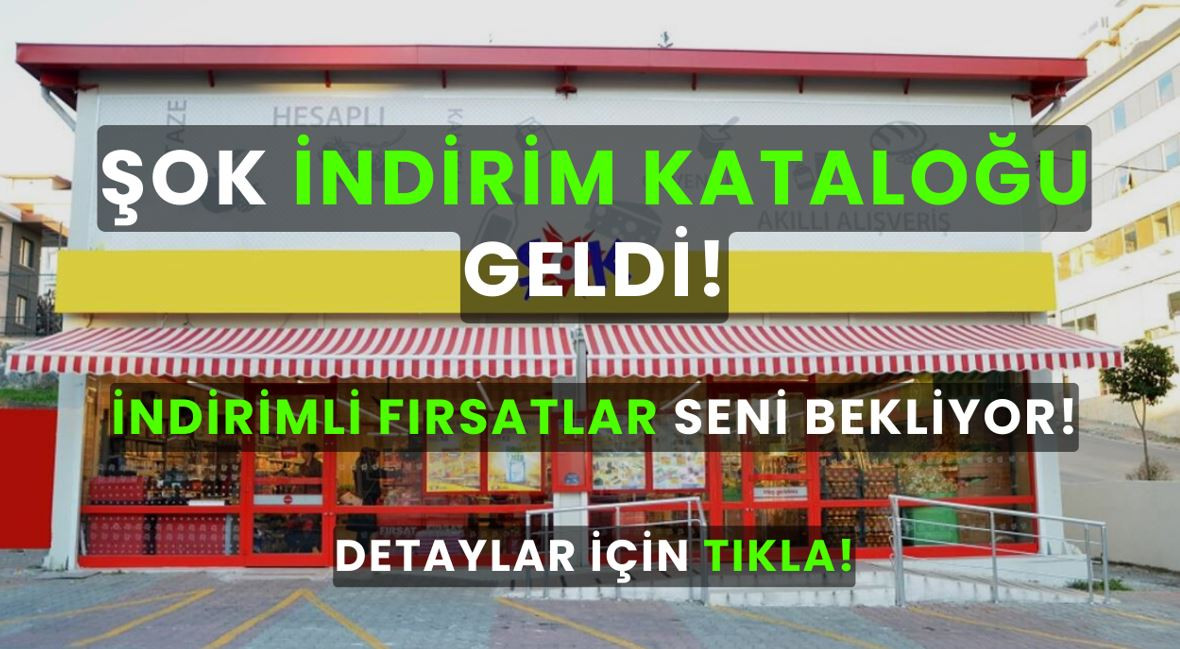 ŞOK 20 Ocak İndirim Kataloğu: Hangi ürünlerde indirim var?
