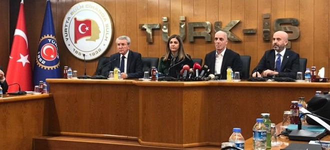 TÜRK-İŞ Bugün (19 Aralık) Gerçekleşecek Asgari Ücret Toplantısı Öncesi Bir Araya Geldi!