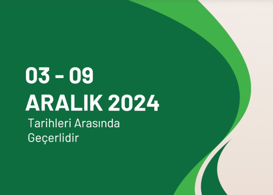 Tarım Kredi Kooperatif Marketi 4-6 Aralık Aktüel Kataloğunu Yayınladı!