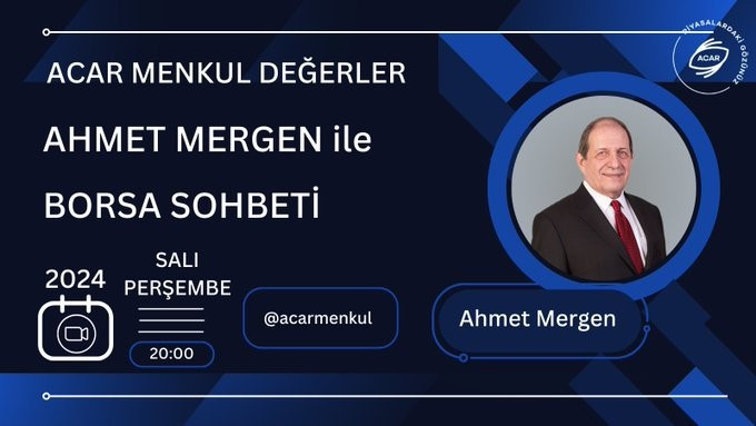 Borsada neler oluyor? Ahmet Mergen merak edilenleri yanıtlayacak