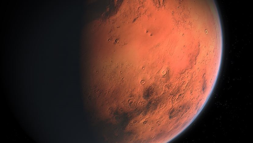 Mars'ta 9 bin metrelik devasa yanardağ keşfedildi