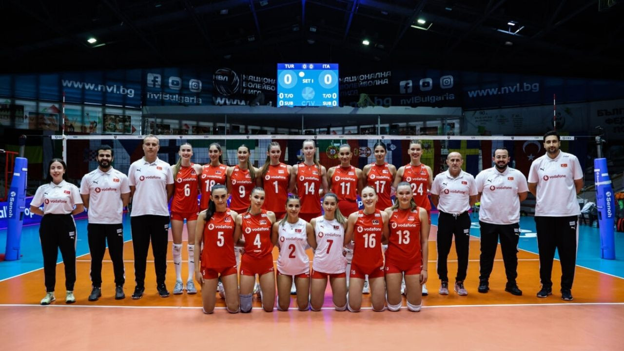 U20 Kadın Milli Voleybol Takımımız Namağlup Avrupa Şampiyonu!