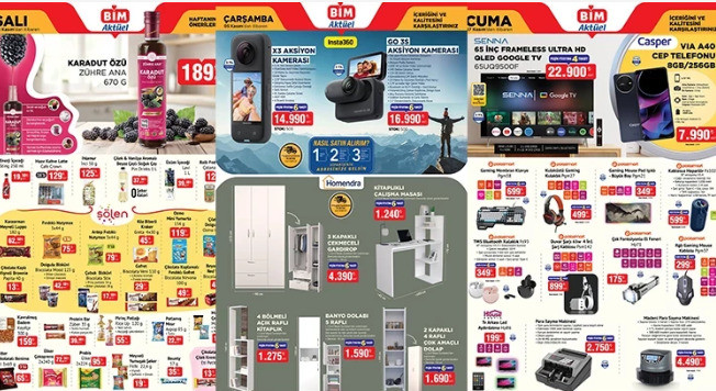 BİM İndirimli Ürünler Kataloğunu Yayımlandı! İşte BİM’in 4-7-9 Kasım 2025 İndirim Kataloğu