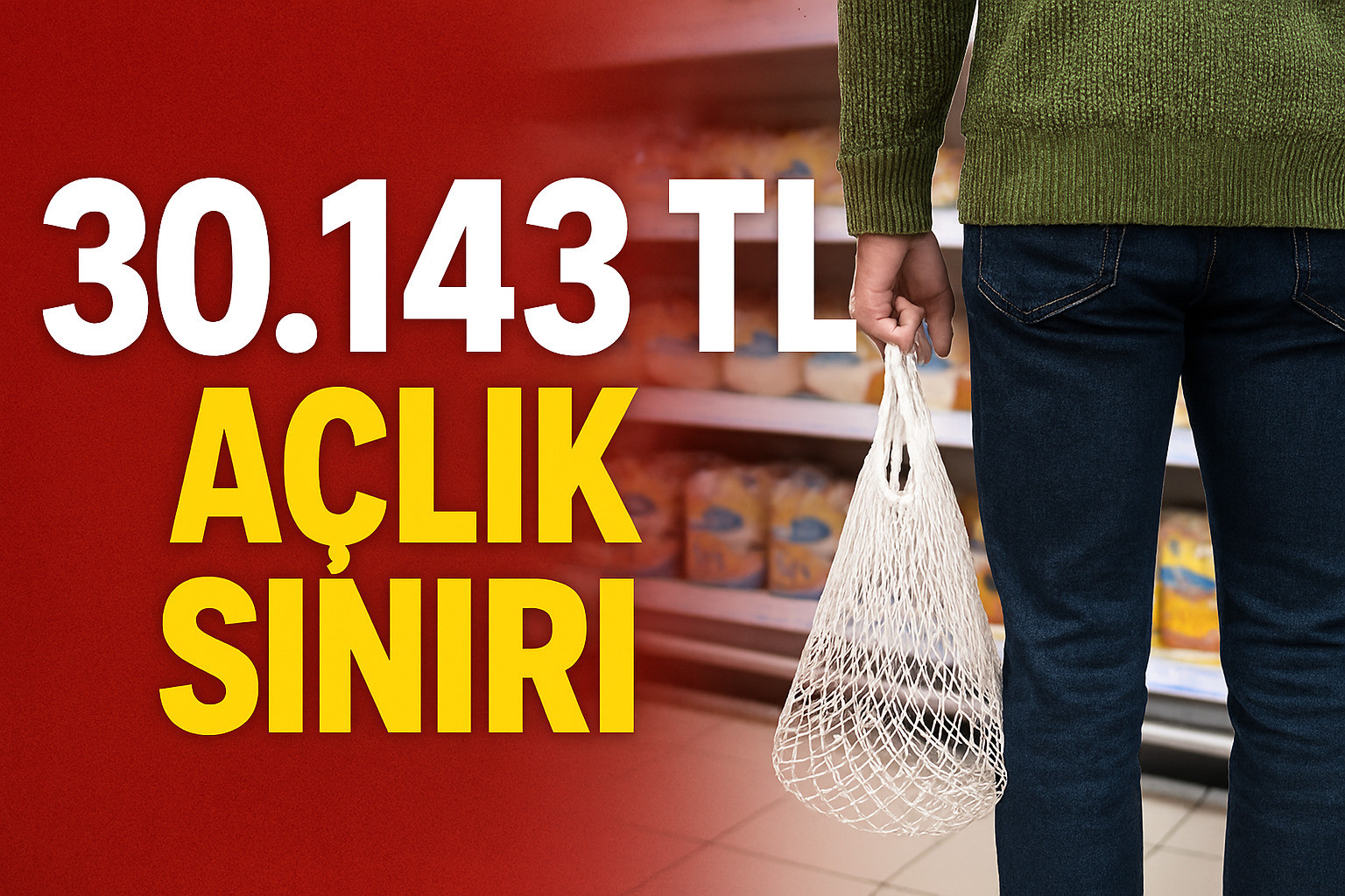 Açlık ve Yoksulluk Sınırı Açıklandı: Yeni Asgari Ücret Cebe Girmeden