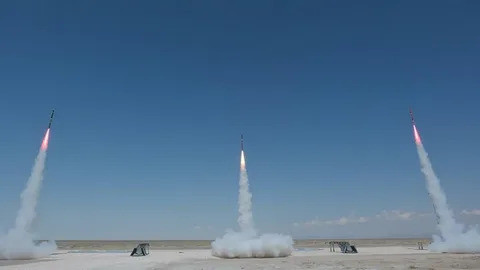 TEKNOFEST Roket Yarışması'nda 3 Roket Aynı Anda Ateşlendi!