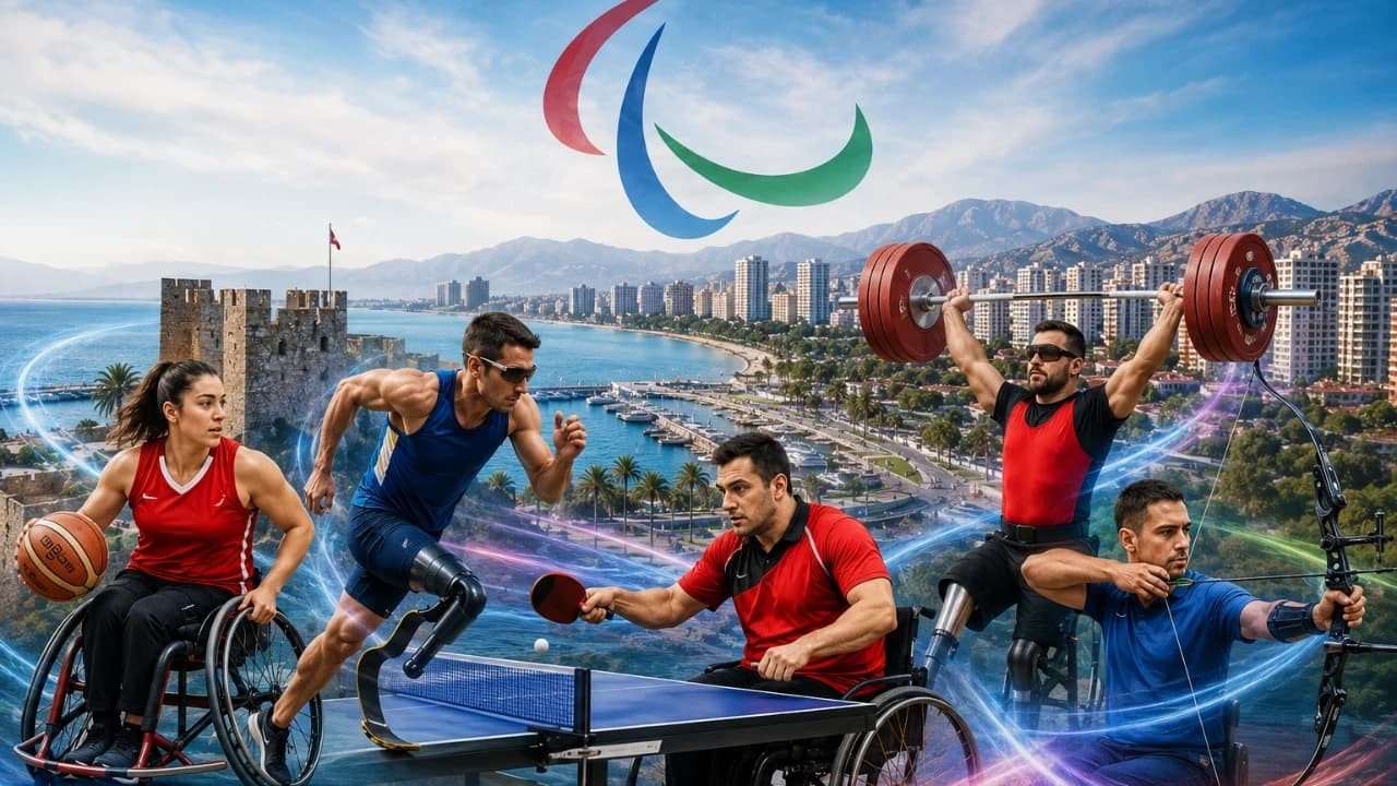 Mersin Dünya Sahnesinde: 2026 Paralimpik Oyunları ve Avrupa Şampiyonası Başlıyor